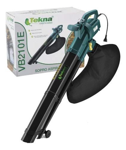 Soprador Aspirador Tekna Vb2101e Elétrico 2000w + Acess 220v