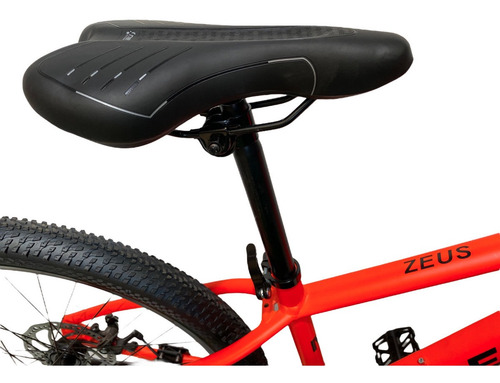 Imagen 6 de 10 de Bicicleta Naranja Aluminio Mtb Aro 27,5 Pegaso Bike