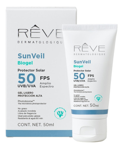 Sunveil Biogel - Protector Solar - Toque Seco - Fps 50
