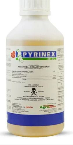 Pyrinex Insecticida 1 Ltr. Uso Agrícola. 