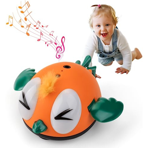 Baby Toys 6 To 12 Months - Baby Tummy Time Toys With Se...