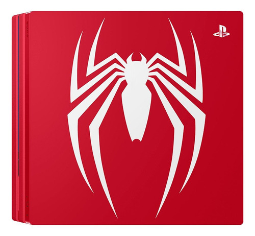 Sony PlayStation 4 Pro 1TB Marvel's Spider-Man Limited Edition Bundle cor  amazing red