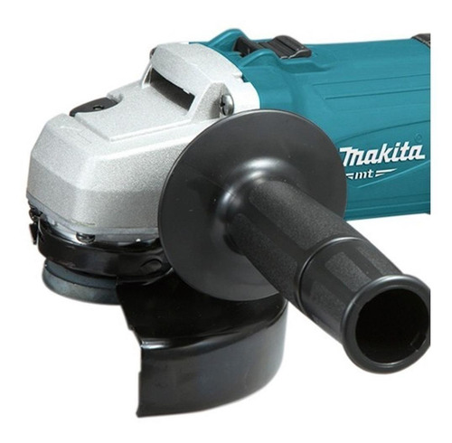 Miniesmeriladora angular Makita MT M0901 color turquesa 600 W 127 V + accesorio