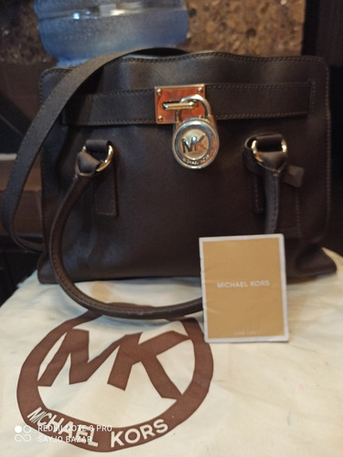 Imagen 2 de 10 de Bolsa Michael Kors Hamilton Saffiano Original 100%