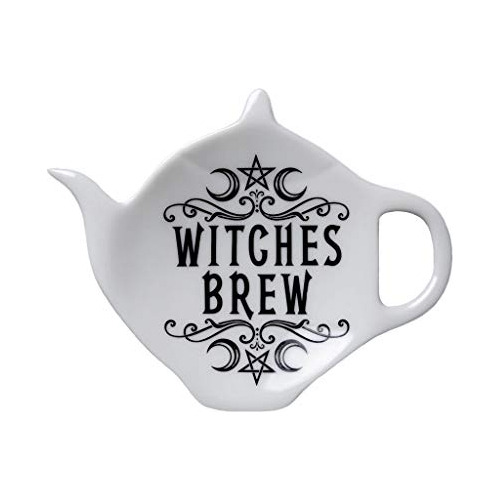 Soporte Cucharas De Té De Cerámica  Witches Brew 