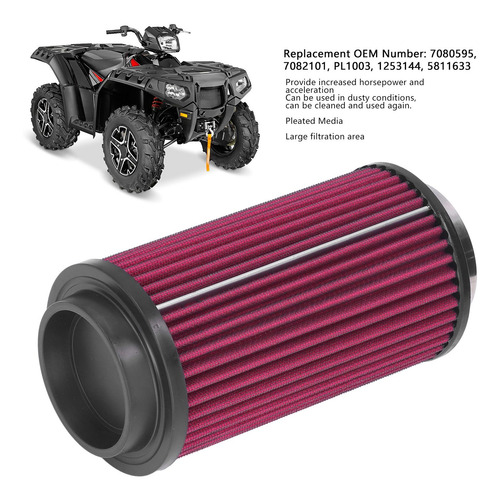 7082101 Filtro De Aire Reutilizable 5811633 Reemplazo De Abr