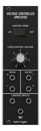 Módulo behringer 902 vca Amplificador controlado Por voltaje