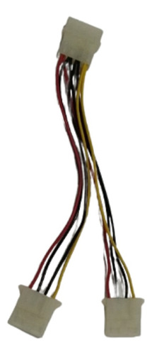 Cable Alimentacion Tipo Y  P/cooler --  De 1 Molex A 2 Molex