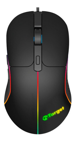 Mouse Gamer Target Borea Tt-mg9 6400 Dpi Techcenter Color Negro