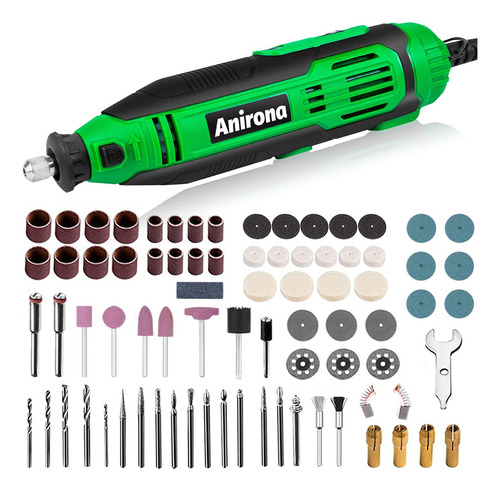 Mini taladro mototool esmeril Anirona RTK211-1 con accesorios 135w