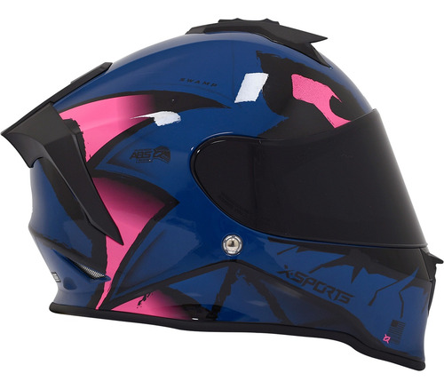 Imagen 5 de 7 de Casco X-sports V151 Swamp