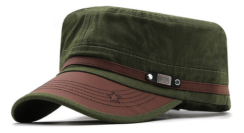 Gorra Militar De Marca Tipo A Para Hombre, Informal, De Algo