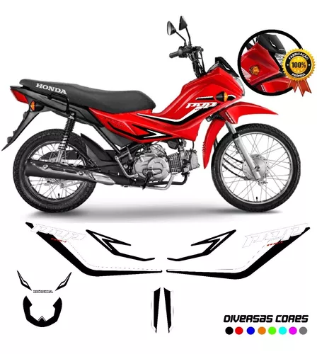 Adesivos Compatível Moto Trilha Xtz 125 20mm - Cores Lm112