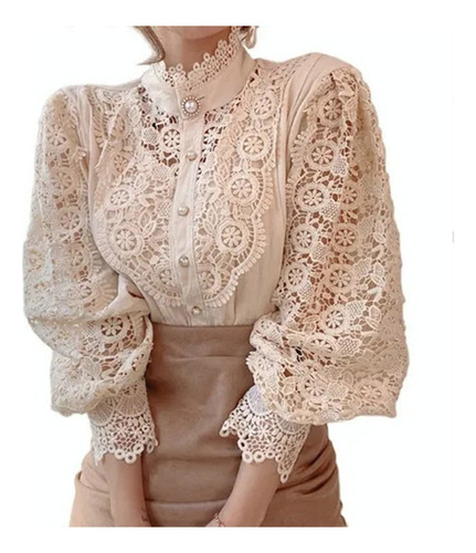 Top Casual Con Botones De Estilo Coreano For Mujer
