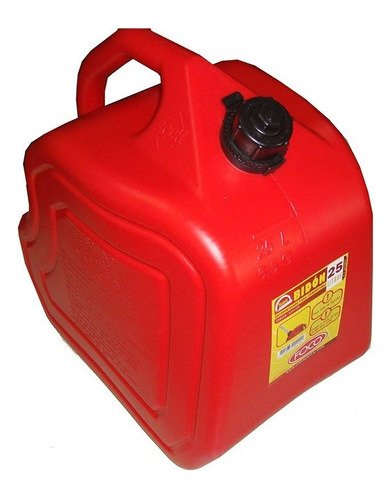 Bidon Para Combustible Foco 25 Lts Homologado C/pico Mm