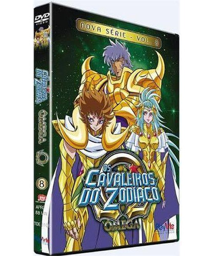 Dvd Os Cavaleiros Do Zodíaco Ômega Nova Série Volume 8