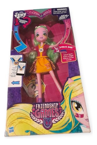 My Little Pony Lemon Zest Equestria Girls Espíritu Escolar
