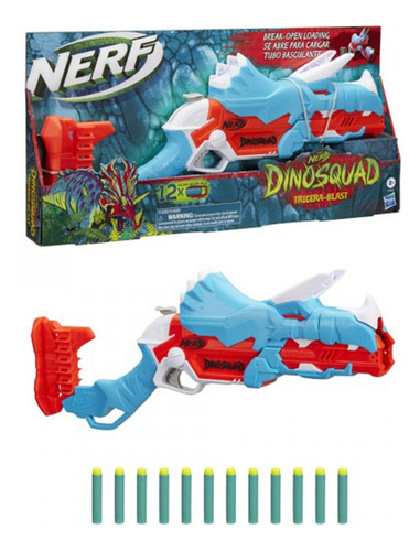 Lanzador Nerf Dinosquad Tricera-blast Hasbro