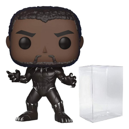 Funko Pop Marvel Black Panther Desmascarado Black Panther