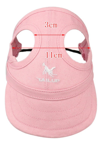 Imagen 4 de 6 de Gorra Béisbol Sombrero Sol Cubo Perros Gatos Accesorios De