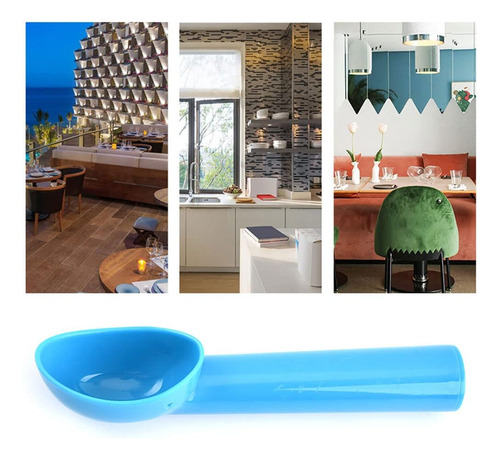 4 Cucharadas De Colores Surtidos Para Helado, Cuchara Antiad
