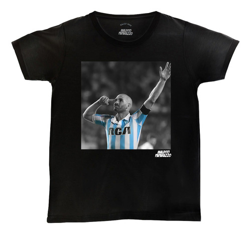 Licha López (racing Club)  - Remera 100% Algodón-hilado 30/1