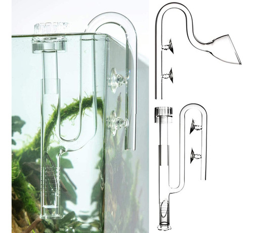 Saída E Entrada De Tubo De Lírio Transparente Com 17 Mm
