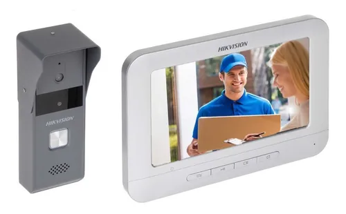 Kit Video Portero Impermeable + Lcd 7'' Color Ds-kis203