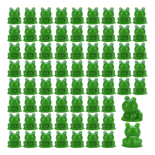 Minifiguritas De Resina Con Forma De Rana En Miniatura Para