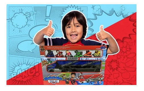 Pista De Carros Con 6 Vehículos Paw Patrol Patrulla Canina