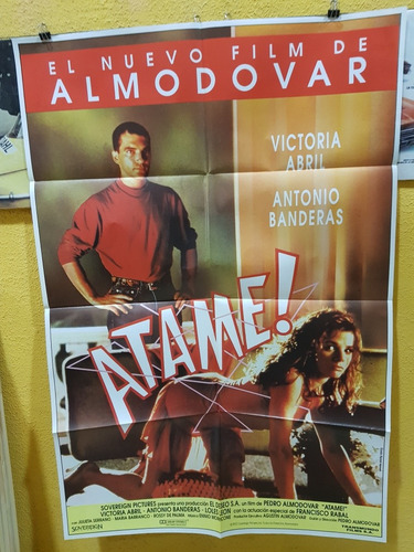 Antiguo Afiche De Cine - Almodovar - Envio 