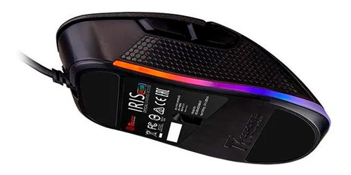 Imagen 3 de 6 de Mouse Gamer Tt Esports Iris Black Rgb 5000 Dpi 6 Botones