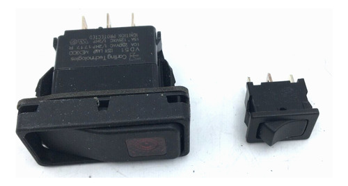 Rocker Switch Lot Of 5, (2) Hobart 00-087711-192-2 Read New