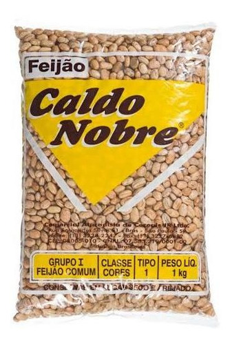 Feijão Carioca Tipo 1 Caldo Nobre 1kg