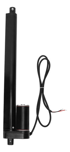 Atuador Linear Elétrico 1000n Preto 300mm Stroke Ip65