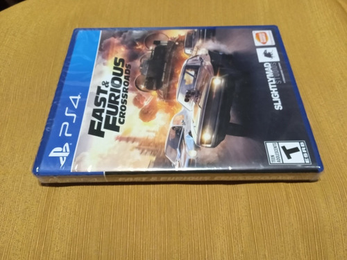 Juego De Ps4 Fast & Furious Crossroads, Físico Sellado (Usado)