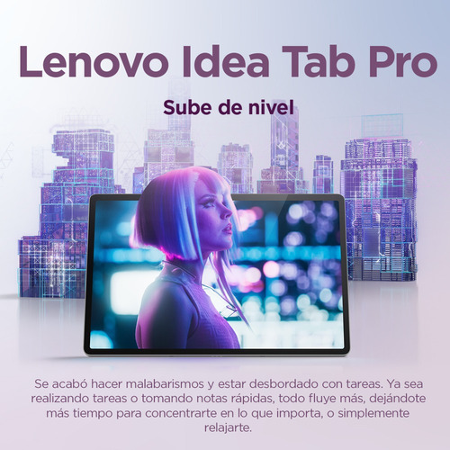 Lenovo Tab Pro 8gb+256gb Kb+pen Gris