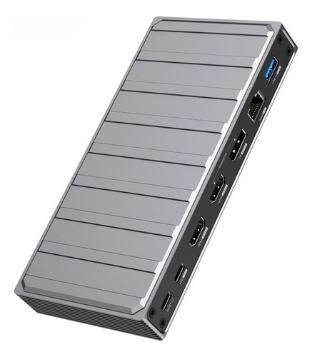Hub Usb-c Displaylink 3x Monitores Hdmi/dp 4k 8k - Hi-prime