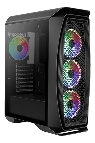 Gabinete Gamer Aerocool Aero One Duo Black Media Torre