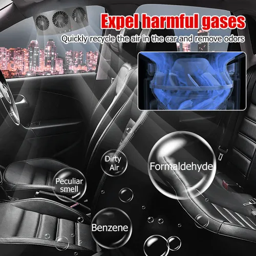Ventilador Eléctrico Para Coche, Moderno Sistema De Escape C