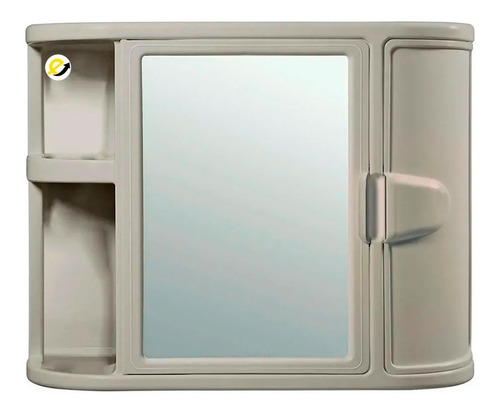 Gabinete Para Baño Plástico Con Espejo Rimax Original