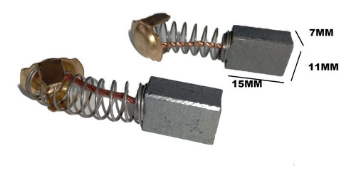 Imagem 2 de 4 de Escova De Carvão Serra Mármore Dewalt Dw862 Tipo 1
