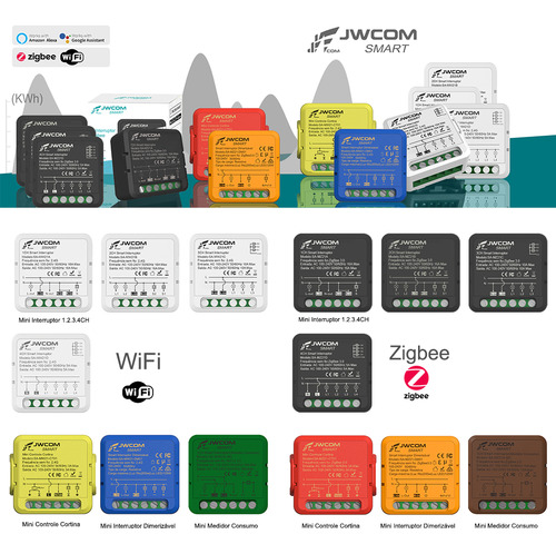 Mini Modulo Interruptor Dimerizável Zigbee