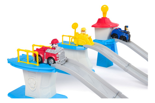 Mini Torre Apilable Con 3 Autos Paw Patrol