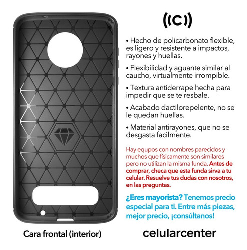 Funda Para Motorola Z2 Force Case Protector Cover Moto