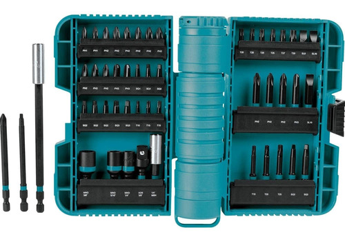 Juego De Brocas Makita A-98348, Destornillar, 50 Piezas