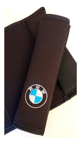 Bmw Funda Cubre Cinturón Seguridad Neoprene Bordado 