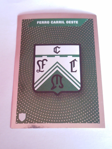 Figurita Futbol Argentino 2017/18 Num 458 Escudo Ferro