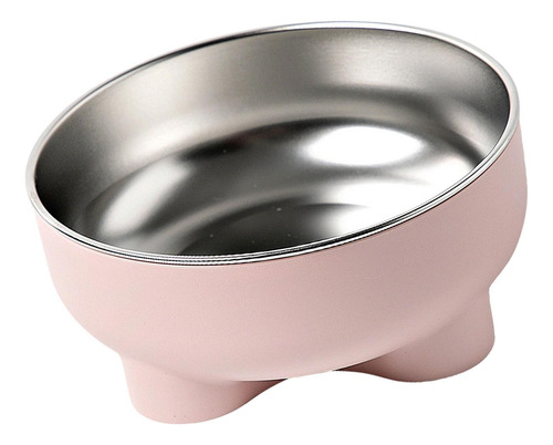 Tazón De Agua Tazón De Gato Desmontable Rosa
