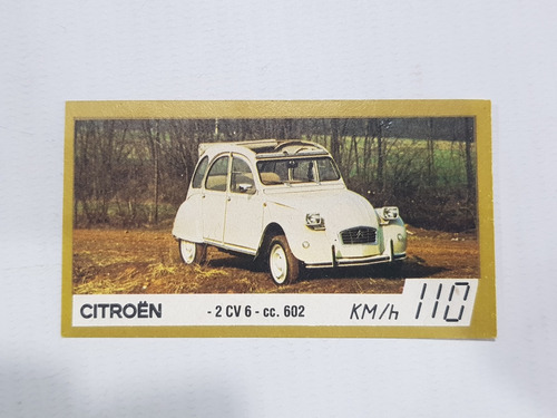 Antigua Figurita Citroën 2cv 6 Mag 58831
